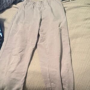 Brandy Melville Tan Sweatpants